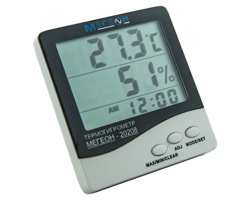 Термогигрометр МЕГЕОН 20208