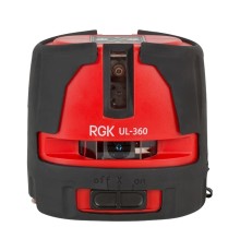 Комплект: лазерный уровень RGK UL-360 + штатив приемник рейка платформа
