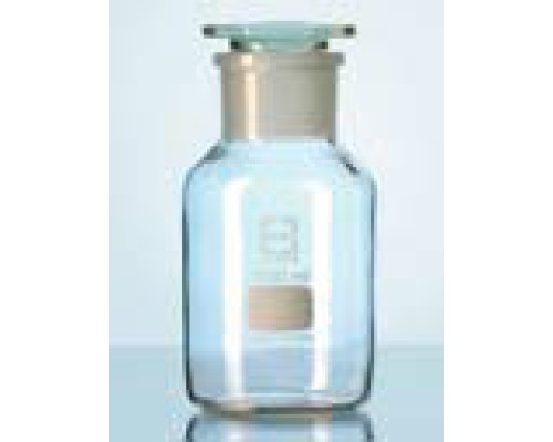 Бутыль DURAN Group 100 мл, NS29/22, широкогорлая, с пробкой, бесцветное стекло