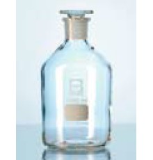 Бутыль DURAN Group 5000 мл, NS45/40 узкогорлая, с пробкой, бесцветное стекло