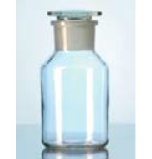 Бутыль DURAN Group 500 мл, NS45/40, широкогорлая, с пробкой, бесцветное силикатное стекло