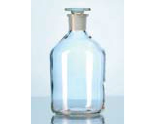 Бутыль DURAN Group 250 мл, NS19/26, узкогорлая, с пробкой, бесцветное силикатное стекло
