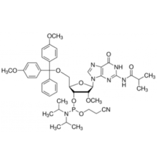 DMT-2'O-Methyl-rG (ib) Фосфорамидит, настроенный для PerkinElmer, настроенный для Polygen Sigma G211180