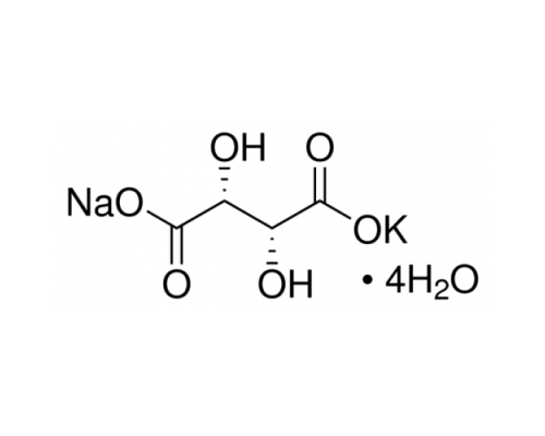 Калия-натрия тартрат (виннокислый) 4-водн., для аналитики, ACS, ISO, Panreac, 1 кг
