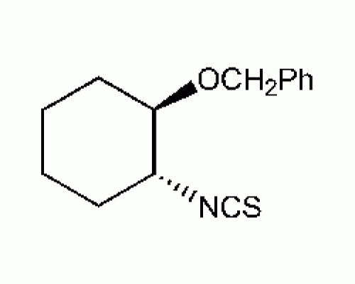 (1R, 2R) - (-) - 2-Бензилоксициклогексил изотиоцианат, 97%, Alfa Aesar, 1 г