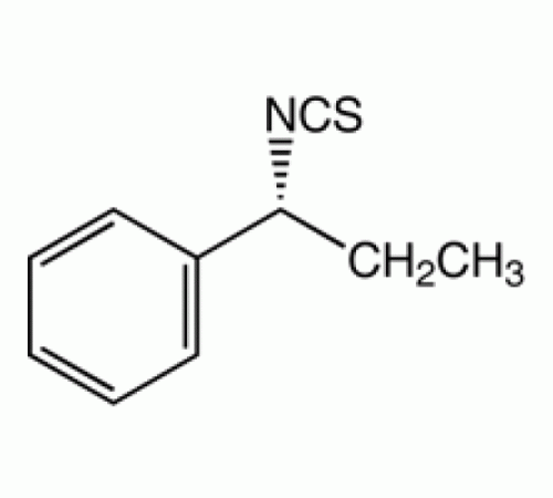 (R) - (+) - 1-фенилпропил изотиоцианат, 97%, Alfa Aesar, 1г