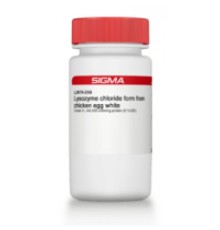 Форма хлорида лизоцима из куриного яичного белка сорт VI, 35000  единиц / мг белка (E1% / 282) Sigma L2879