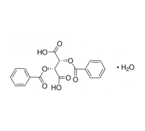 (-)-дибензоил-L-винная кислота моногидрат, 98%, Acros Organics, 100г