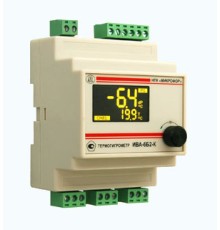 Термогигрометр ИВА-6Б2-К c исполнением блока индикации для монтажа на DIN-рейку (ИВА-6Б2-К-DIN)